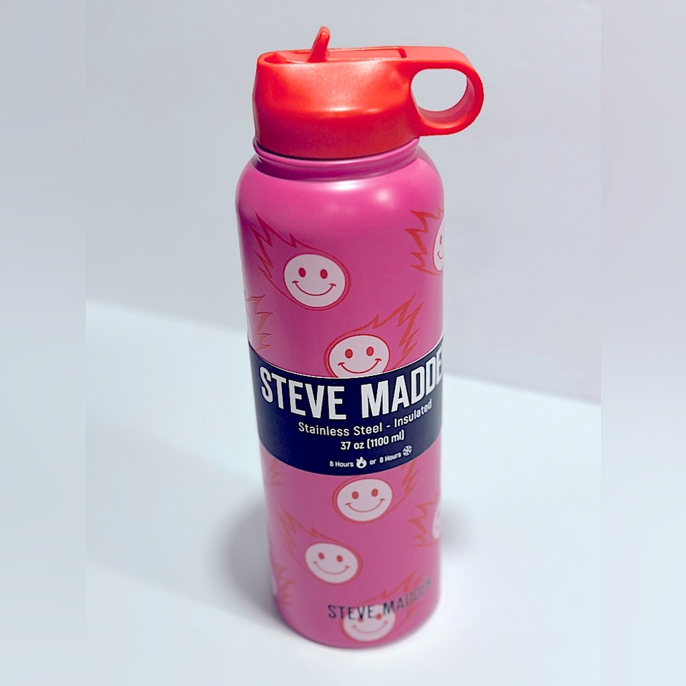 Steve Madden Stainless Steel 37oz Insulated Bottle/Tumbler